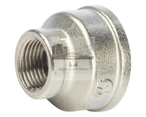 Муфта ВВ переxодная 1x1/2, никелированная