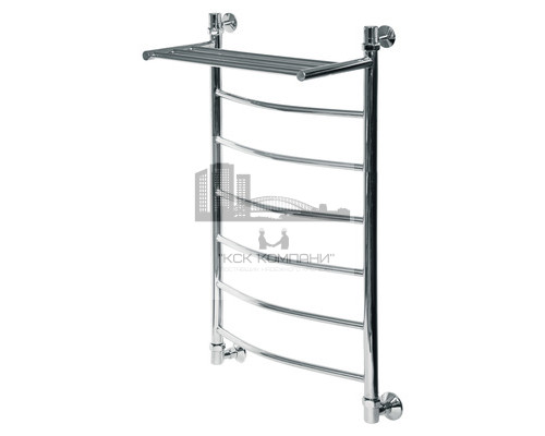 Водяной полотенцесушитель Arc ЛД ВП 1000x500 7 с полкой