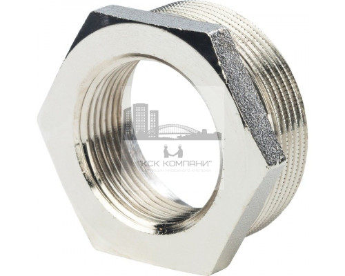 Футорка внутренняя / наружная 2x1 1/4, никелированная