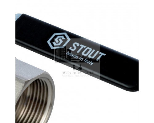 Кран шаровой полнопроходной ВР/НР 1 1/4, ручка рычаг