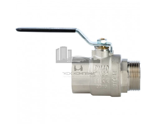 Кран шаровой полнопроходной ВР/НР 1 1/4, ручка рычаг
