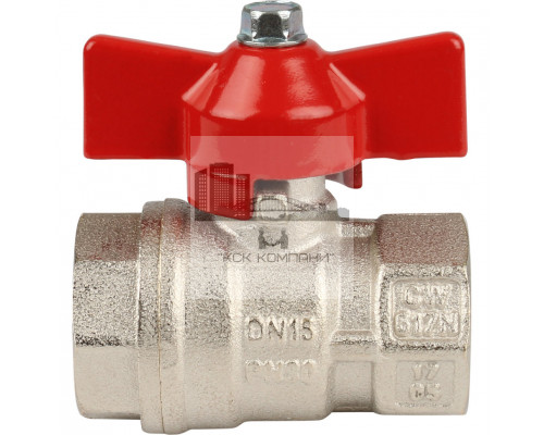 Кран шаровой ВВ 1/2 бабочка