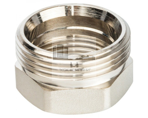 Разъемное соединение внутренняя / наружная 1 (американка) уплотнение под гайкой никелированное