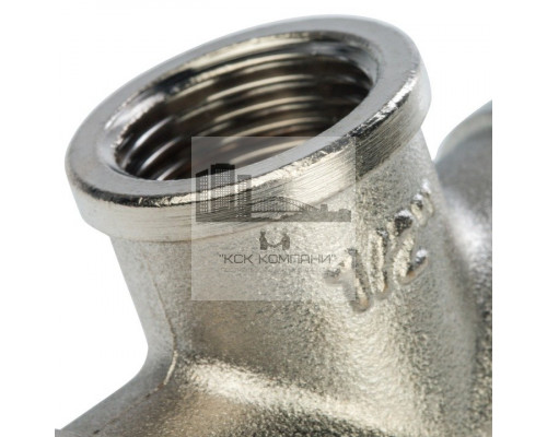 Тройник равнопроходной внутренняя / внутренняя 1/2, никелированный