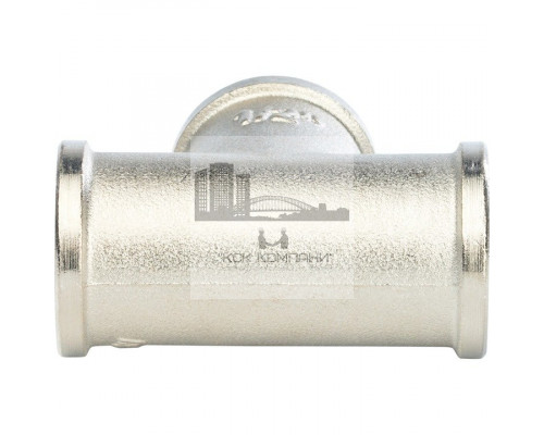 Тройник равнопроходной внутренняя / внутренняя 1/2, никелированный