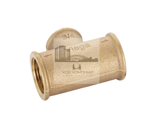 Тройник переходной 264420 с внутренней резьбой 1х3/4х1 (Виега)