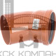 Отвод d110 мм 45° для наружной канализации
