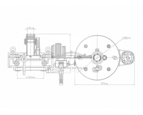 Оголовок скважинный ОСАБ 130-140/32 (Jeelex)