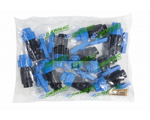 Кран шаровой 20 мм x 1/2 М (Jeelex)