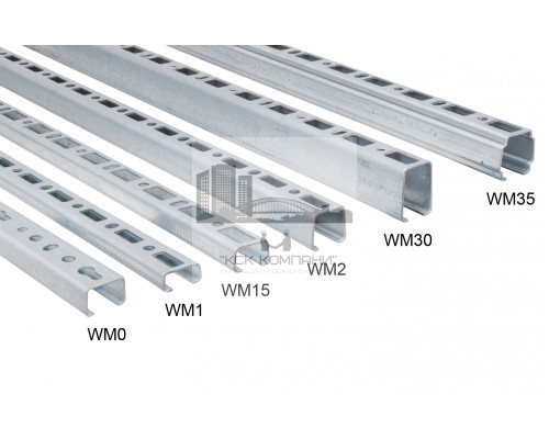 Профиль монтажный BIS RapidRail WM1 30x15х2х2000 мм, 6505001 (Валравен)