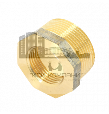 Футорка 267605 1 1/2"х1", бронза (Виега)