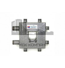 Компактный комбинированный коллектор  3 контура 1"НР до 50 кВт ГК3-50 