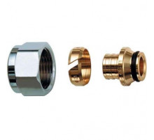 Концовка  для металлопластиковых труб 16x2,2 (Евроконус) 1/2” FC 6075 58845