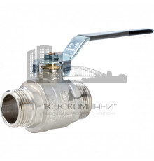 Кран шаровой полнопроходной НР/НР 1", ручка рычаг 