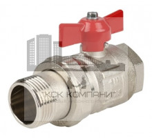 Кран шаровой с разъемным соединением (бабочка) 1