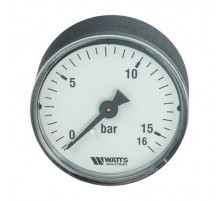 Манометр аксиальный F+R100 (MAL) 63 мм 16 бар (Ваттс)