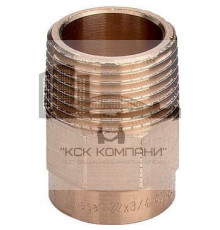 Муфта 106638 НР медная под пайку 42х1 1/2" (Виега)