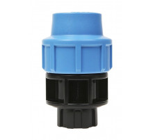 Муфта комбинированная 25 мм x 1/2" М с внутренней резьбой (Jeelex)