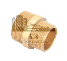 Ниппель переходной 269159 НН 1 1/2"х1 1/4" (Виега)