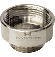 Переходник внутренняя / наружная 1 1/4"x1", никелированный