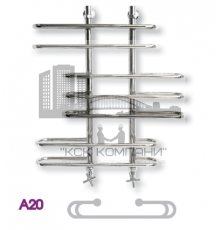 Полотенцесушитель водяной ЭРАТО А20 600x500 (Erato)