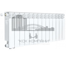 Радиатор биметаллический Base VENTIL 350 x14, нижнее левое/правое подключение 