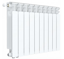 Радиатор биметаллический Base VENTIL 500 x10, нижнее левое/правое подключение 