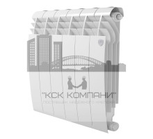 Радиатор биметаллический Biliner 500 x6 Bianco Traffico, боковое подключение