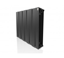 Радиатор биметаллический Pianoforte 500 x10 Noir Sable, боковое подключение