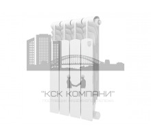 Радиатор биметаллический Revolution Bimetall 500 x4, боковое подключение