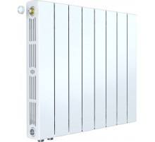 Радиатор биметаллический SUPReMO VENTIL 500 x8, нижнее левое/правое подключение 