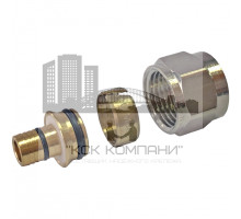 Резьбозажимное соединение SFC-0026-162634 для труб PEX-AL-PEX 16х2,6х3/4" 
