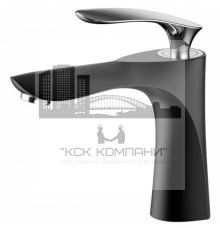 Смеситель GB2001 для раковины, черный/хром