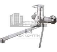 Смеситель для ванны (душевой набор) GZ10041 MENNO, c длинным гусаком