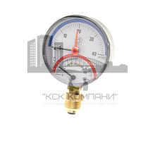 Термоманометр радиальный 80 мм F+R828 (TMRP) 40 бар (Ваттс)