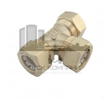 Тройник обжимной 20х20х20 для гофрированных труб