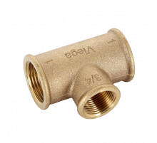 Тройник переходной 264420 с внутренней резьбой 1"х3/4х1" (Виега)