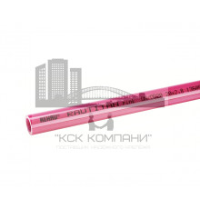 Труба из сшитого полиэтилена отопительная 16х2.2 (бухта: 120 м)  pink 