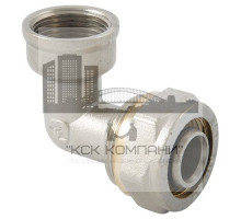 Угольник цанговый 20x3/4" ВР для МП труб