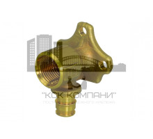 Угольник настенный (водорозетка) Q&E 1059822 16x1/2" ВР латунь (Упонор)