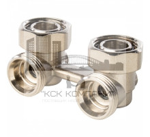 Узел нижнего подключения для радиатора угловой 3/4