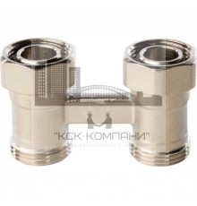 Узел нижнего подключения мультифлекс для радиатора прямой 3/4 