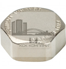 Заглушка ВР 1", никелированная