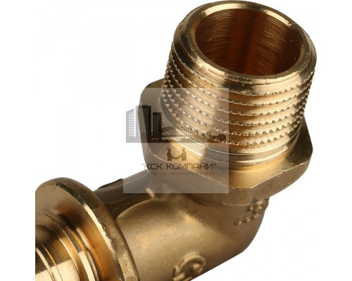 Угольник переходник 0005-002012 с наружной резьбой 20xR 1/2