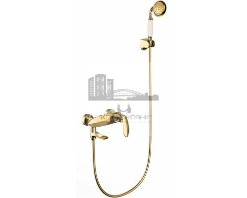 Смеситель GB8001 для ванны и душа, золото