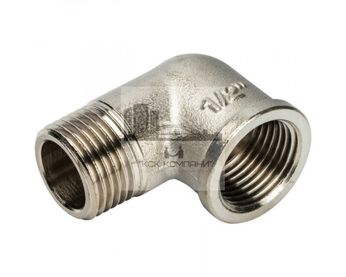 Угольник внутренняя / наружная 1/2, никелированный