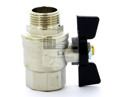 Кран шаровый ВН бабочка 1