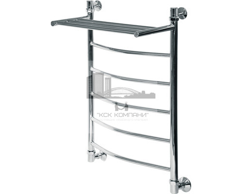 Водяной полотенцесушитель Arc ЛД ВП 800x400 6 с полкой