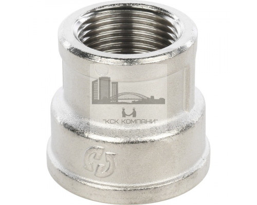 Муфта ВВ переxодная 1x3/4, никелированная