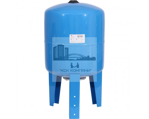 Расширительный бак, гидроаккумулятор STW-0002, 50 л, для водоснабжения, вертикальный